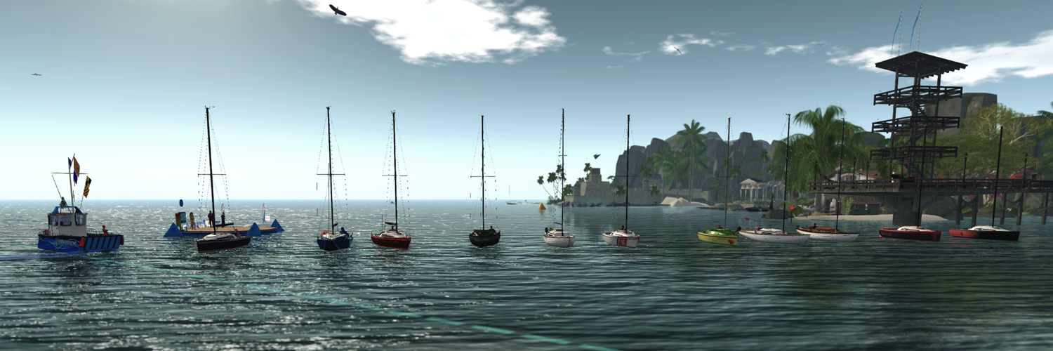 From the left (in boats): Emileigh (Bandit 22 LTE), Rugger (Bandit 22 LTE), Leif (Bandit 22 LTE), Araton (Bandit 22 LTE), Sin (Bandit IF), Kael (Bandit 22 LTE), Juicy (Bandit 22 LTE), Lo (Bandit IF), Sirius (Bandit IF), Emilio (Bandit 22 LTE), and Zimtzicke (Bandit 22 LTE). On the race committee boat: Cryptic. On the dock: Red, Daenerys, Nik, and Darleen. On the pier: Lexie.